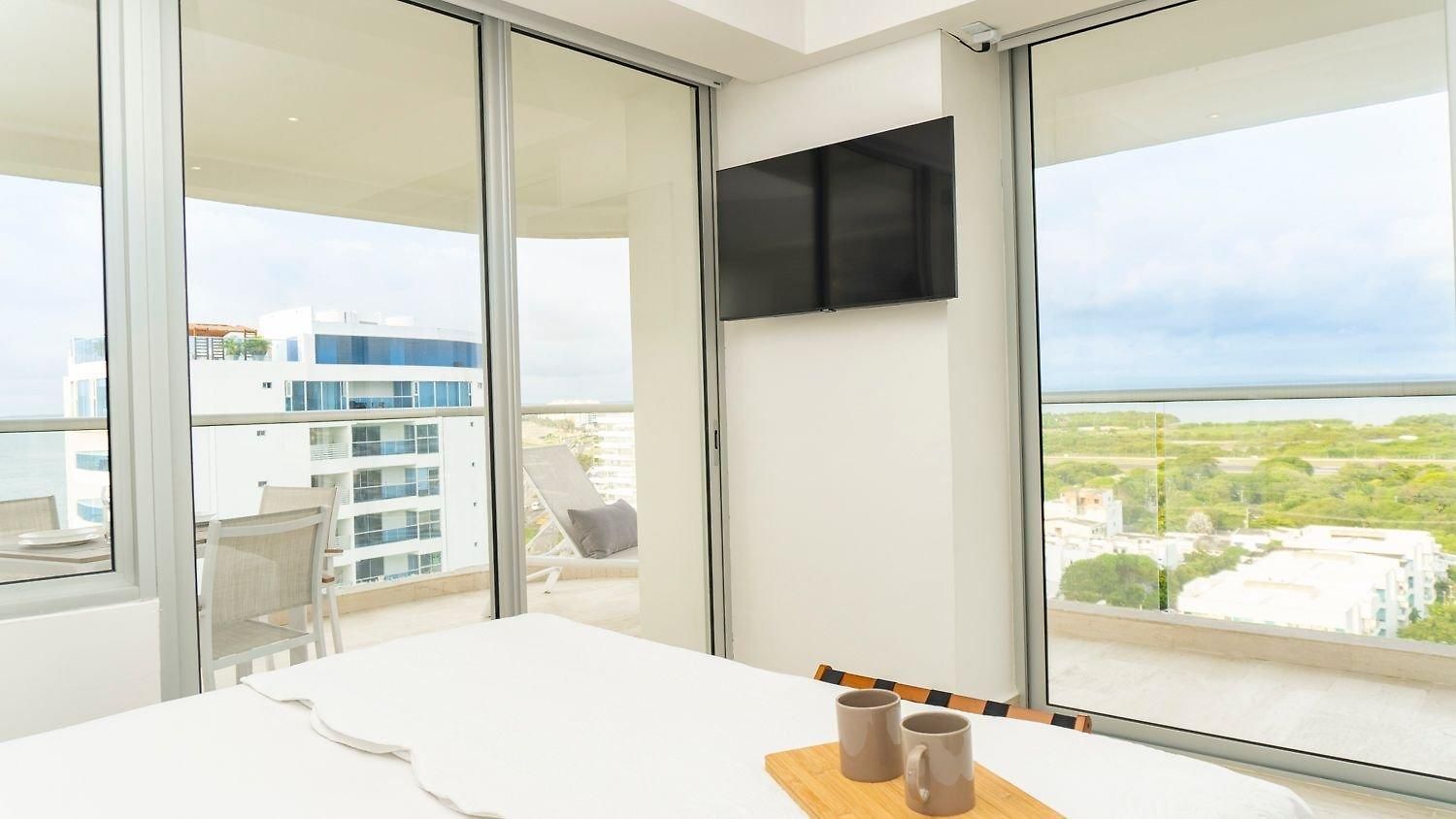 Apartamento Cb1429 180º Airport And Sea View In Crespo Cartagena